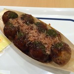 築地銀だこ - たこ焼き。
            税込550円。
            美味し。