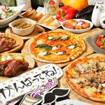 シロッコ - 主賓に特典が付く「サプライズコース」4,500円（7品＋２ｈ飲み放題）