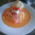 クリームチーズのウニパスタ