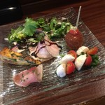 MILLE FIORI - 前菜の盛り合わせ