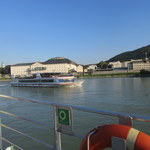 Austrian Business Lounge - ブラチスラバとウイーンを結ぶボートからの眺め