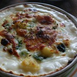 洋食day's - 小海老とアンチョビとポテト
のドリア。
