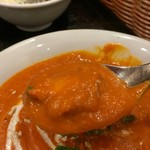 ロイヤル ナン カレー - ちょうど良いサイズの鶏肉