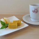 カフェ 茶華 - 茶華セット・安納芋のスイートポテト＆バニラアイス＆コーヒーor紅茶
      
