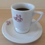 カフェ 茶華 - 安納芋のスイートポテトに合う、コスタリカをストレートで