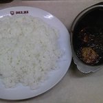新川デリー - コルマカレー♪中にフライドエッグ隠れてます