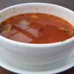 サンチョ・パンサ - ランチに付いてるスープ