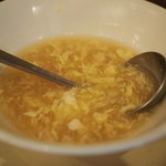 渝園酒家 - 玉子スープ