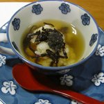 美味いもん屋 わ多なべ - キャビアの一口茶漬け