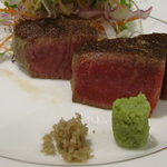 美味いもん屋 わ多なべ - シャトーブリアンのアップ