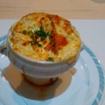 レストラン ルボワール - [料理] グラタン風スープ 全景♪ｗ
