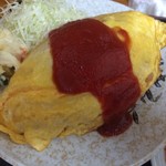 小鳥食堂 - オムライスもかなり大きいです【料理】