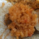 小鳥食堂 - ケチャップライスは豚肉と玉ねぎが入っています【料理】