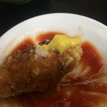 小鳥食堂 - からしを付けても美味しいです【料理】