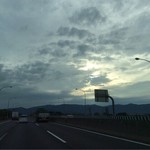 金閣そふと - 帰り道。空が綺麗でした♪