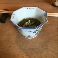 松寿司 - もずく酢にタコ