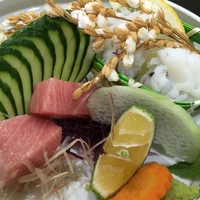明徳　 - はも、中トロ、もう一つは食べちゃいました
