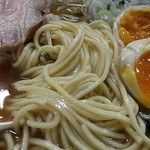 麺処 晴 - 味玉も濃くて美味しかった。