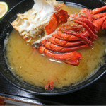 天一 - 七種類の海老の出汁だけでとった純粋な旨味の詰まったスープ  神