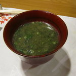 美味いもん屋 わ多なべ - のり汁