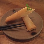 Bar enishi - チーズ春巻き