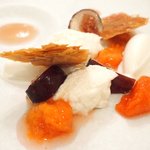 メイユー アヴニール ア トウキョウ - ランチコース 2592円 のイチジクのフィアンティーヌ