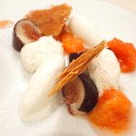 メイユー アヴニール ア トウキョウ - ランチコース 2592円 のイチジクのフィアンティーヌ