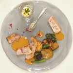 メイユー アヴニール ア トウキョウ - ランチコース 2592円 の藤沢産 みやじ豚