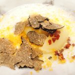 ランチコース 2592円 のミモレット＆タマゴ