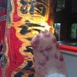 清ちゃん - 提灯の前で記念撮影