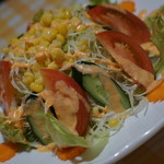 インド料理 チャイ - サラダ