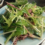 大衆料理　川治 - 蛍烏賊のサラダ