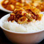 台湾料理聚仙閣 - 麻婆豆腐＆ご飯