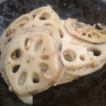 農田地 - 新作、蓮根のナムル　この挑戦意欲が素晴らしい