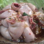 農田地 - コブクロ刺し　軽く焼いても旨いよ～