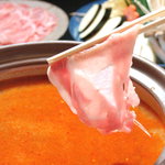 Gochisouya Kashinoki - 特製ピリ辛味噌とやわらかハーブ豚の相性抜群！