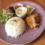 Amekaze Shokudou - 豚バラ肉の七味焼き 日替わりランチ