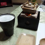 旅館大橋 - 土瓶蒸しと生ビール