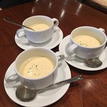 Terrace Dining TANGO - ランチのスープ＼(^o^)／