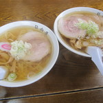 青竹手打ラーメン 日向屋 - 頂きまぁ～す！