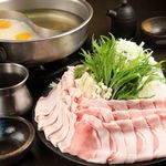 鹿儿岛县产六块黑白猪肉涮火锅【鹿儿岛直送的特制六块黑白猪肉】