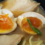 熊田家 - 味噌チャーシューメン 味玉