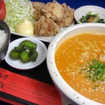 Chicken nanban and noodle set meal of your choice