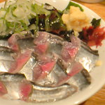 飲食笑商何屋ねこ膳 - 2010.10 秋刀魚刺し