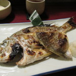 竹亭にしき - ヘダイ　焼き魚