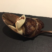 La Brianza - フォアグラのソテー シナモンジェラート添え