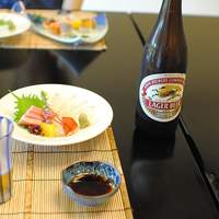 割烹　菱屋 - キリンで一杯 刺身を肴に