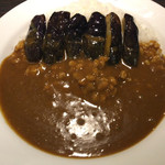 CoCo壱番屋 - なすカレー ¥617＋納豆 ¥154＋4辛 ¥84