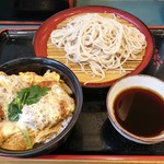小諸そば - カツ丼セット（もりそば）600円