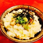 鶏ンドル 火 - 優しい鶏雑炊